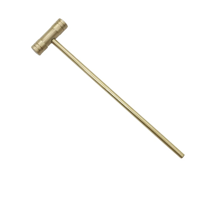 M6CF Micro Mini Multifunkcia mosadzného remeselného kladiva ručných náradia pre ideálne pre klenotníctvo a orech 17,5 cm/7 palcov