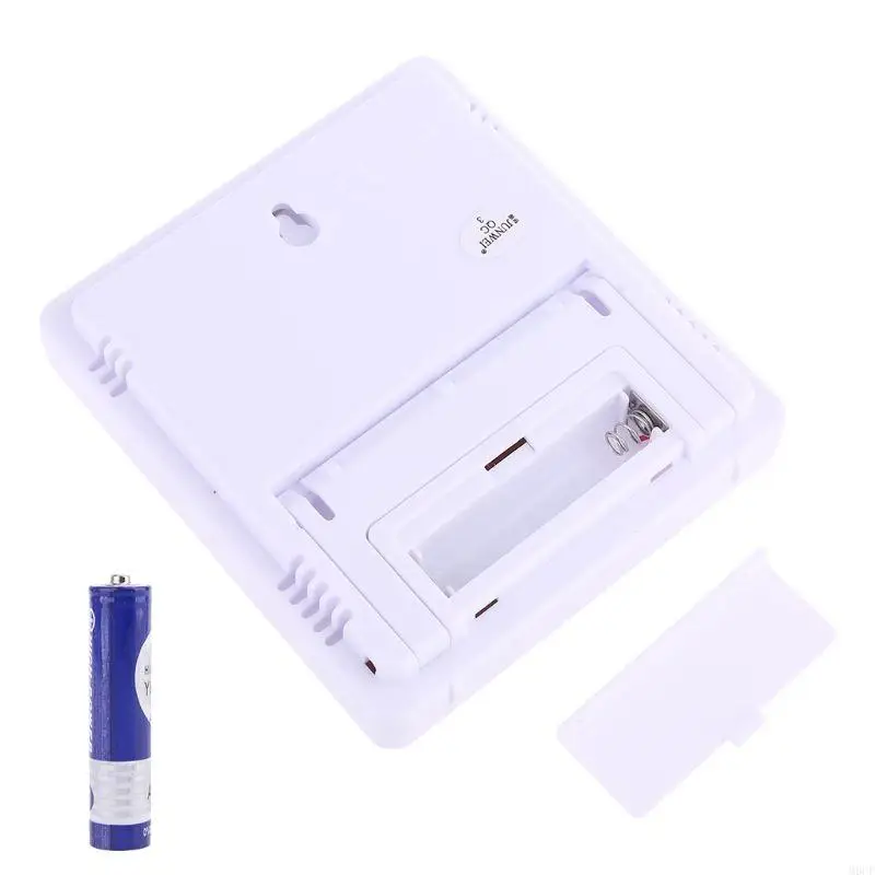 M6CF Mini digitálny LCD teplota vlhkosti meracieho meracieho meracieho merača v interiéri Hygrometer teplomer