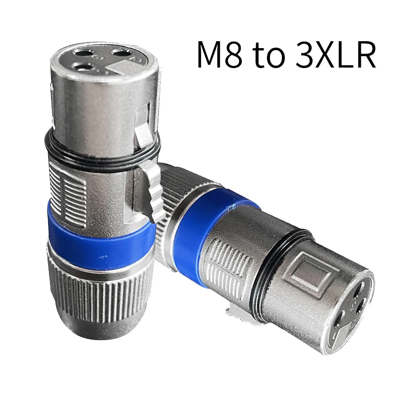 M8 až 3XLR konektor Mini teleskopický lineárny ovládací prvok recipročný mechanizmus príslušenstvo