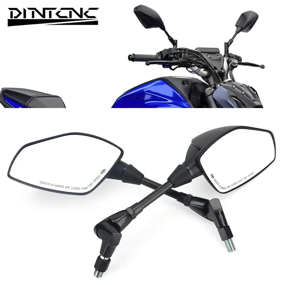 M8/M10 Motocykel ľavá pravá strana zrkadiel pre Yamaha MT07 MT09 MT10 FZ6 Z900 Z800 Z650 GSXS1000 950 Príslušenstvo spätného zrkadla
