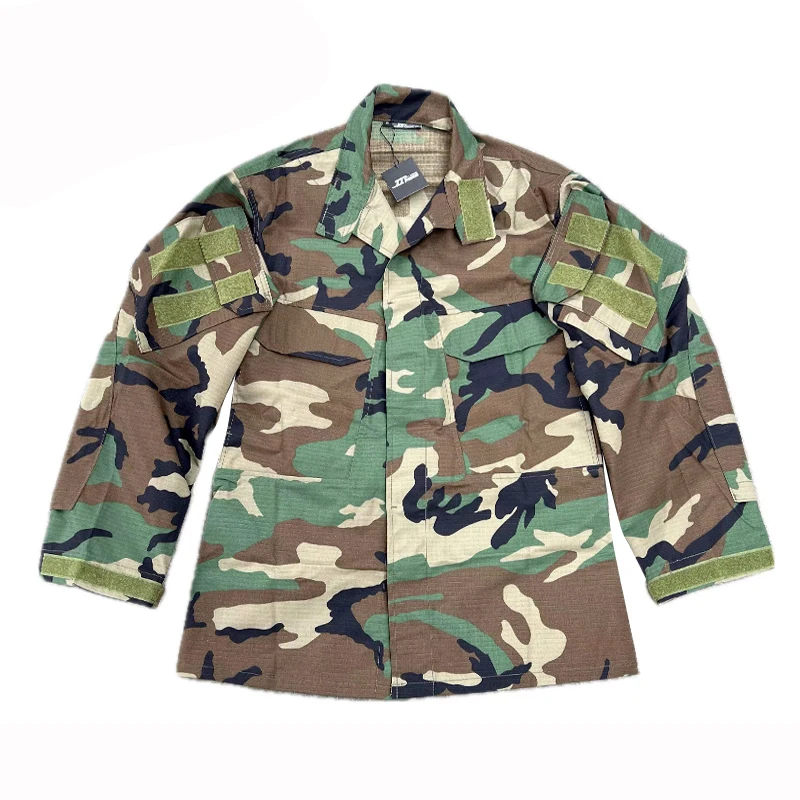 M81 štvorfarebná džungľa základná bojová oblek Outdoor Combat s dlhým rukávom Top G3 žaba oblek