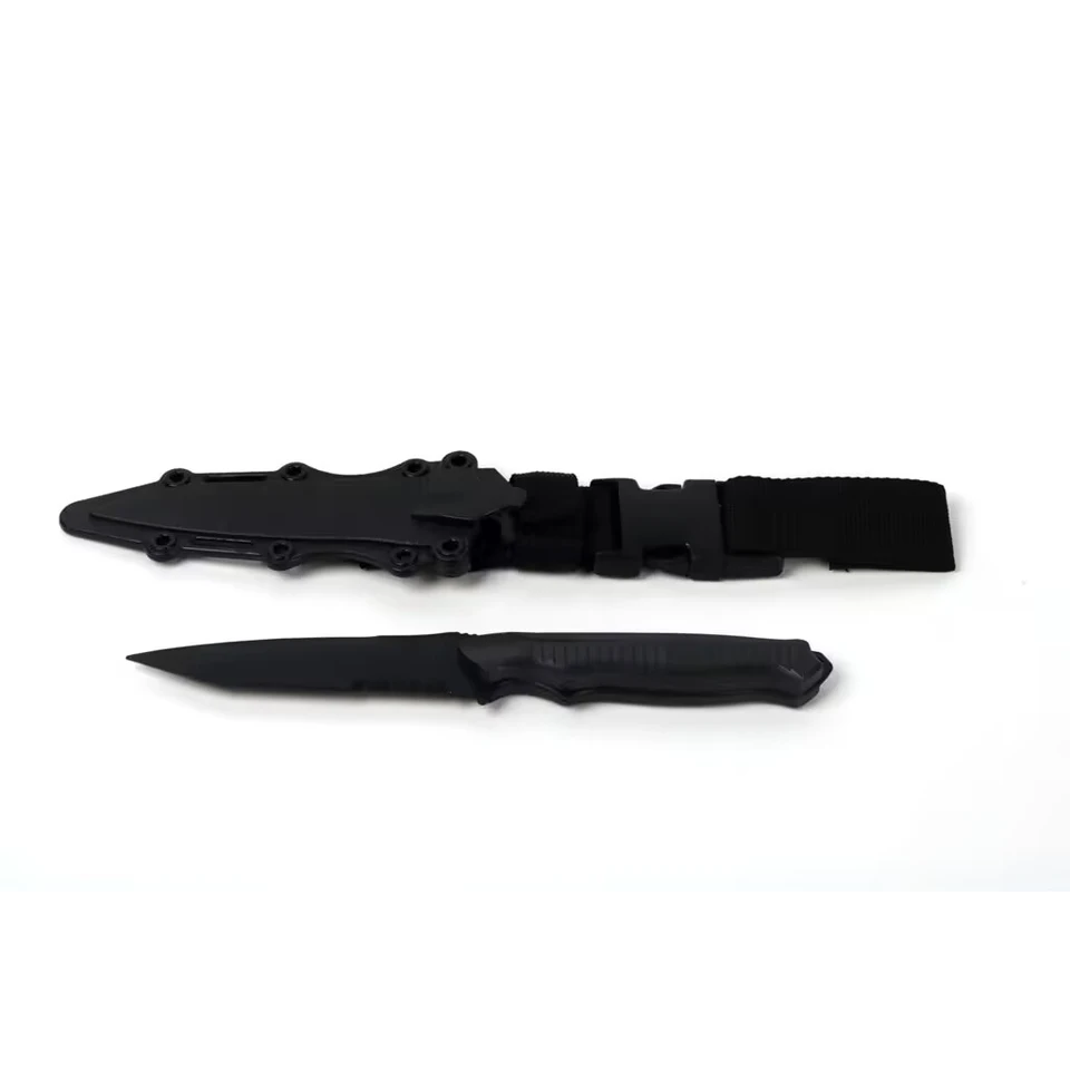 M9 Dagger Model taktický gumový nôž darčekové hračky Vojenské fanúšikovia Zbierka simulácie hry Training rekvity Plastový model