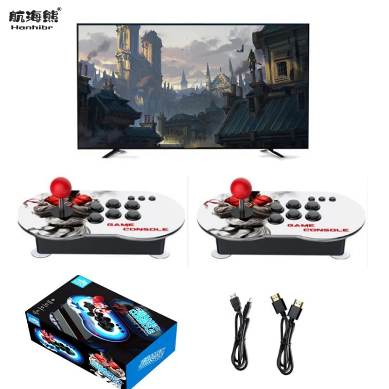 M9 TV Herný stroj s duálnou ovládacou konzolou Joystick's Double Battery PS1 High Definition 4K Arcade Game Family Party Recreation