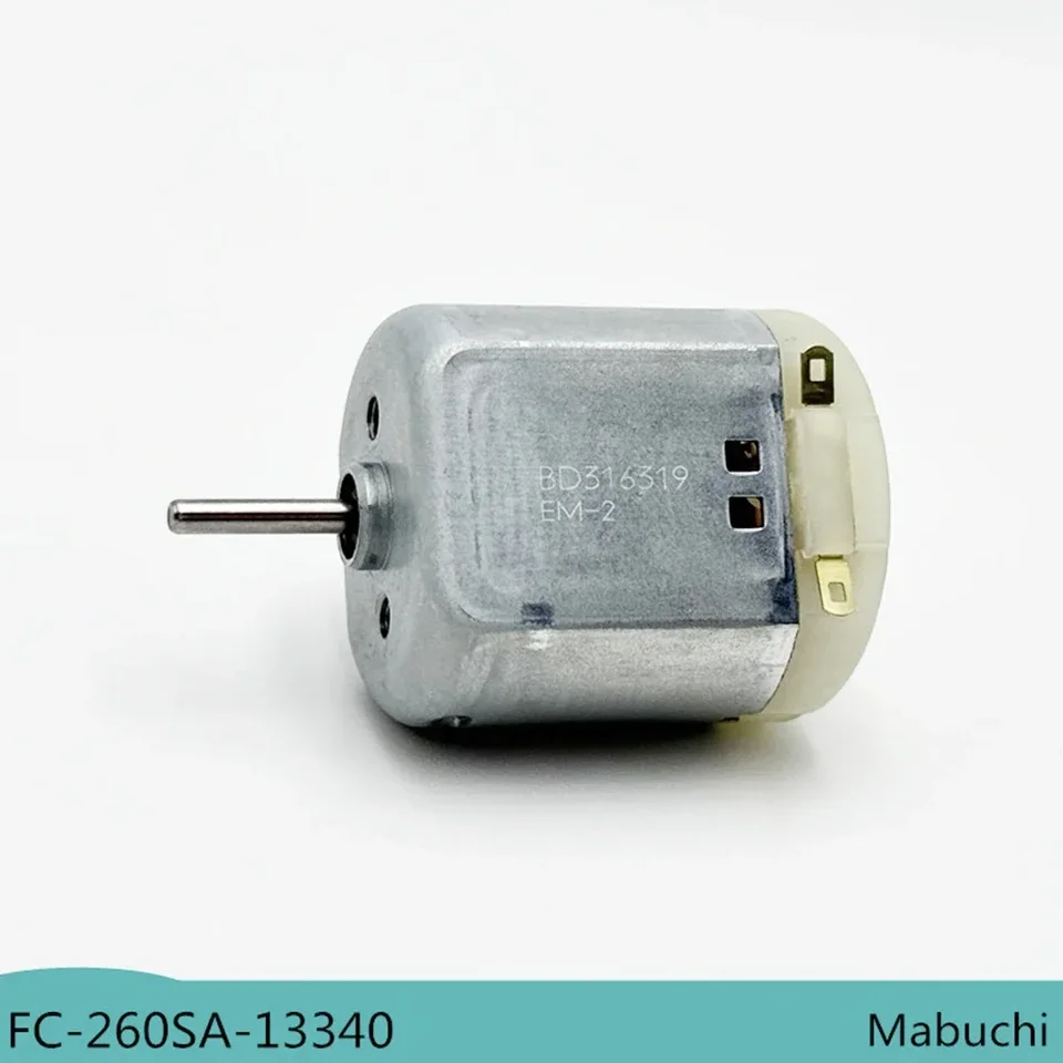 Mabuchi FC-260SA-13340 Motor DC 3V 6V 12V 8500RPM vysokorýchlostná mini 260 uhlíkový kefový motor