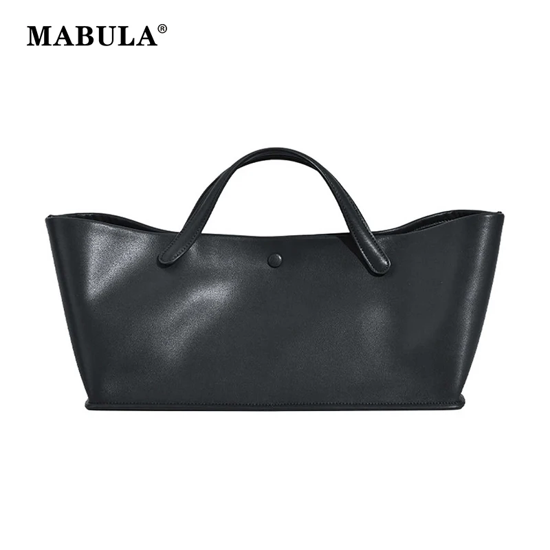 Mabula Vintage Suede Original Leath Tote kabelka klasický kravský kožný trend Značka dámsky módny nákupný puzdro luxusný dizajn