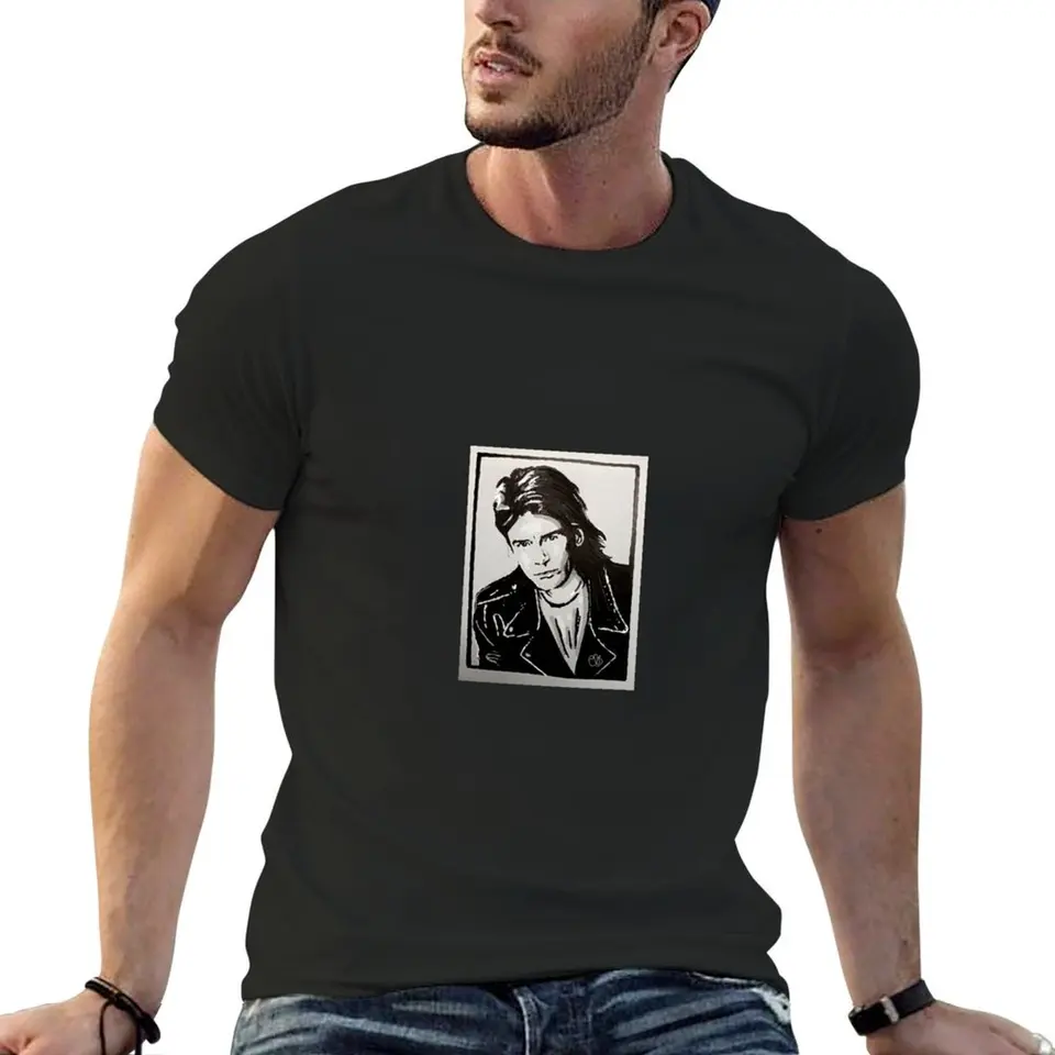 MacGyver Tričko Grafické tričká Vintage anime košeľa štíhle fit tričká pre mužov