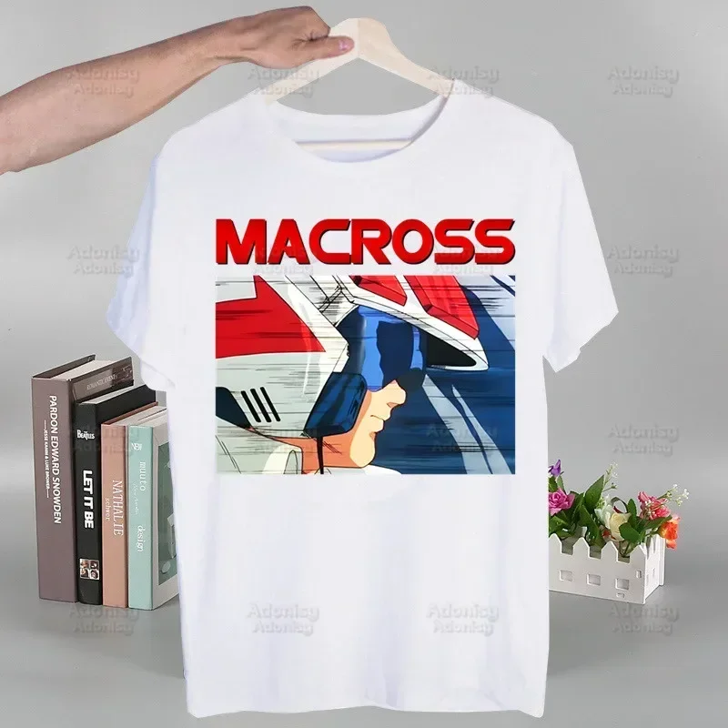 Macross Anime Men Hip Hop Streetwear Print Tieň