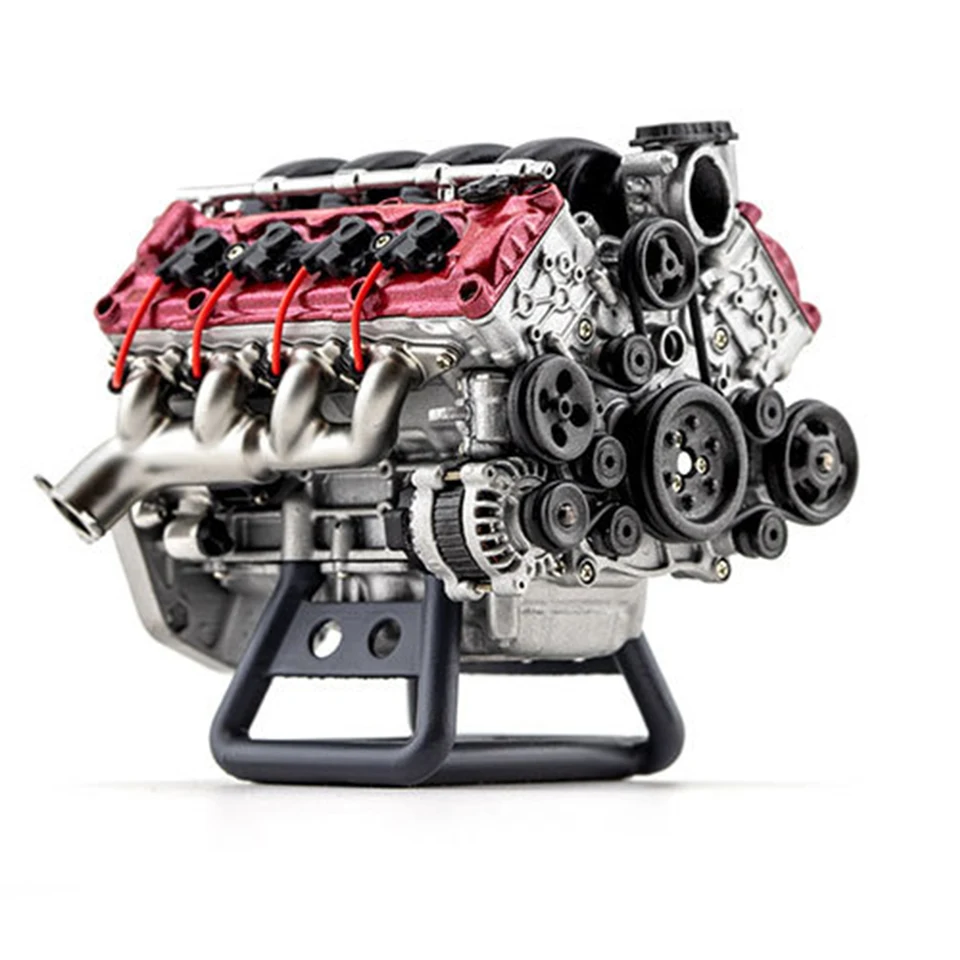 MAD V8 MOTOR MODLAD MODEL MODEL MODLÁTNA KIT RC PLNÁ SIMULÁCIA MOTORA VLOŽNÝ pre RC CAR