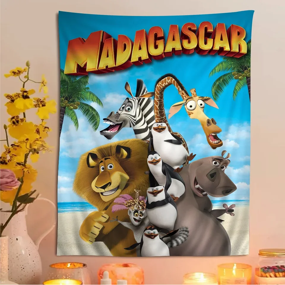 Madagaskar karikatúra tapiséria umenia tlač