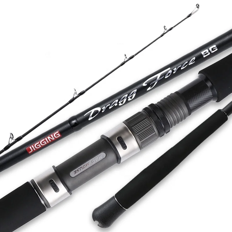 Madmouse Drag Force BG Jigging Rod 1,9 m PE4-8 Jig 350G Drag 30kg Japonsko