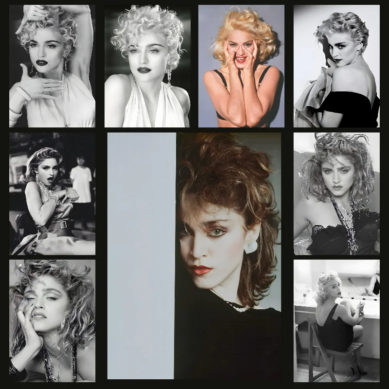 Madonna Ciccone Singer plagát Self-pasívny umelecký vodotesný papier slepka na kaviarni bar