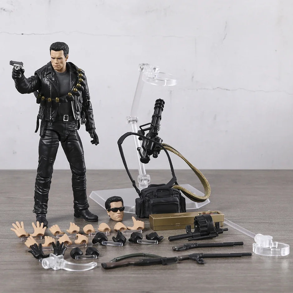 MAFEX č.199 Terminátor 2 Súdny deň T-800 T2 Ver. Zberná akčná figúrka hračky dekorácie