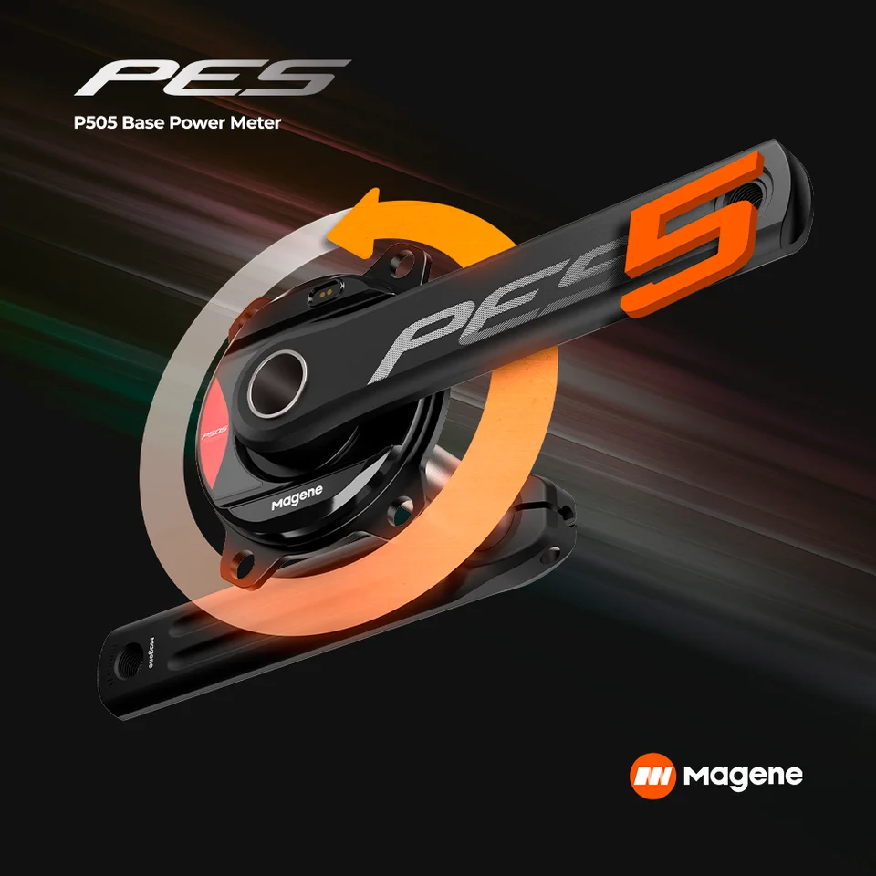 Magene nový výkonný meter PES P505 BASE 110 BCD 24 mm kadencia Pedál Pedál vyváženie mravca oceľový vretená vretená kľuky pre shimano SRAM