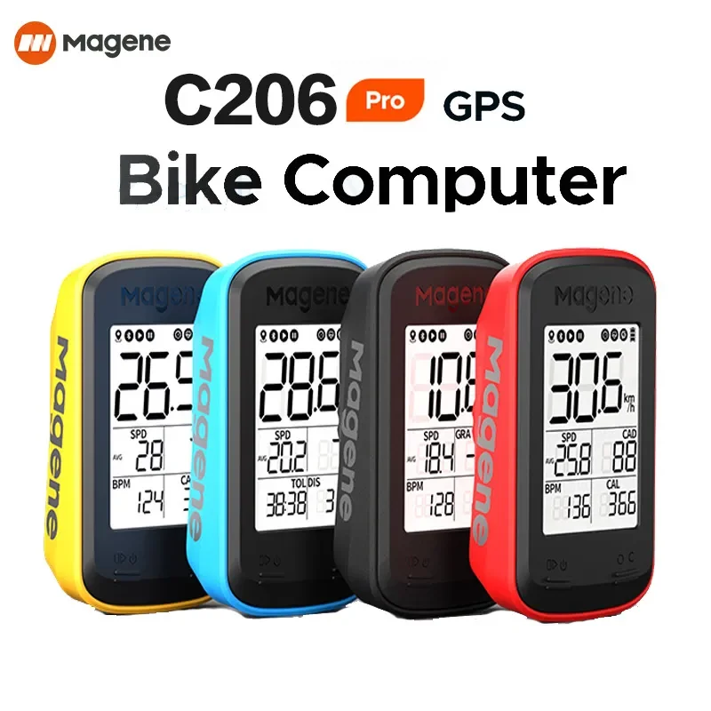 Magene Smart Bike Computer C206/Pro Wireless GPS Bicycle Schadometer nepremokavá cesta MTB cyklovanie kilometrov kilometrov