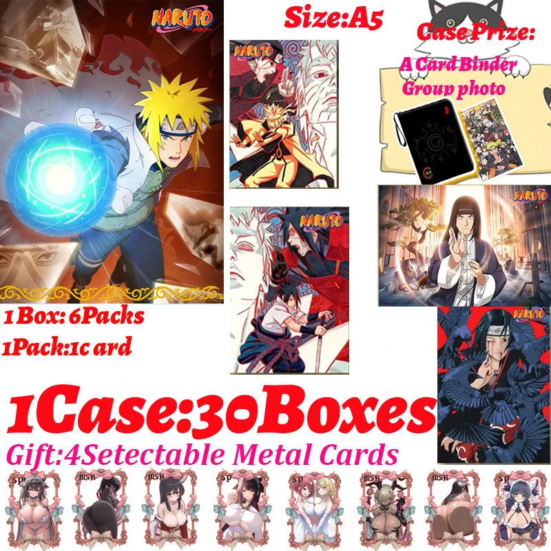 Magic City Creative Anime Naruto akrylové farebné papierové karty Sasuke Hyuga Hinata Ninja Kakashi Anime Anime Chladnička Carder