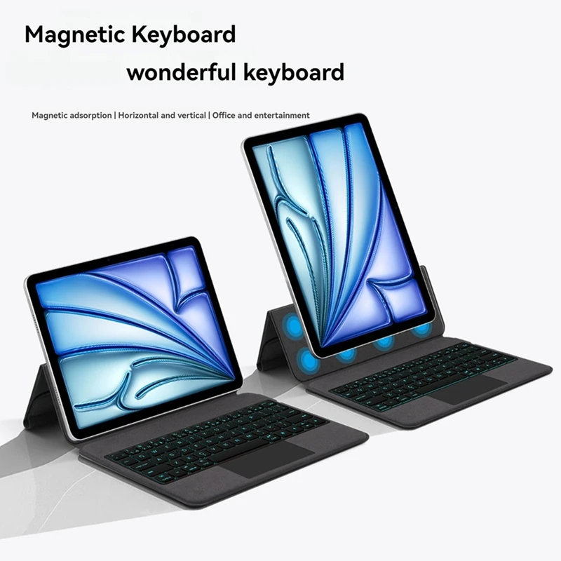 Magic Keyboard puzdro pre iPad Pro 11 -palcový magnetický puzdro pre iPad Pro Magic Keyboard Kompatibilný držiak na ceruzku