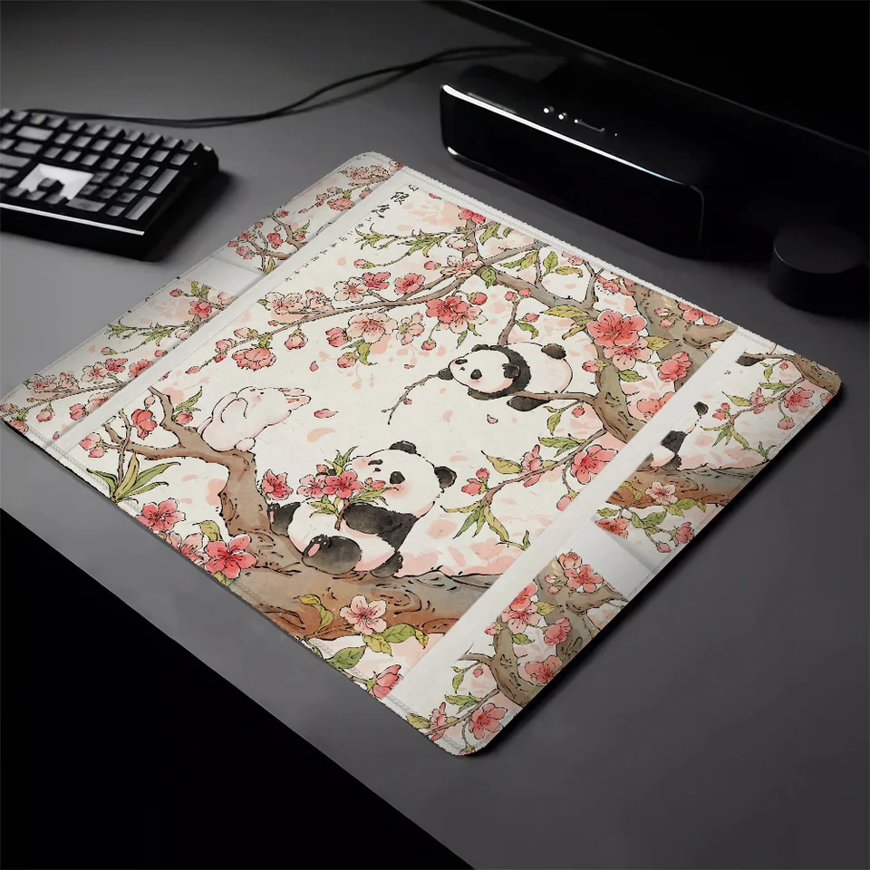 Magic Mouse Gaming Pad Panda a Rabbit Malé PC príslušenstvo gumová podložka na stole MousePad Gamer Mouse pre počítačové rohože