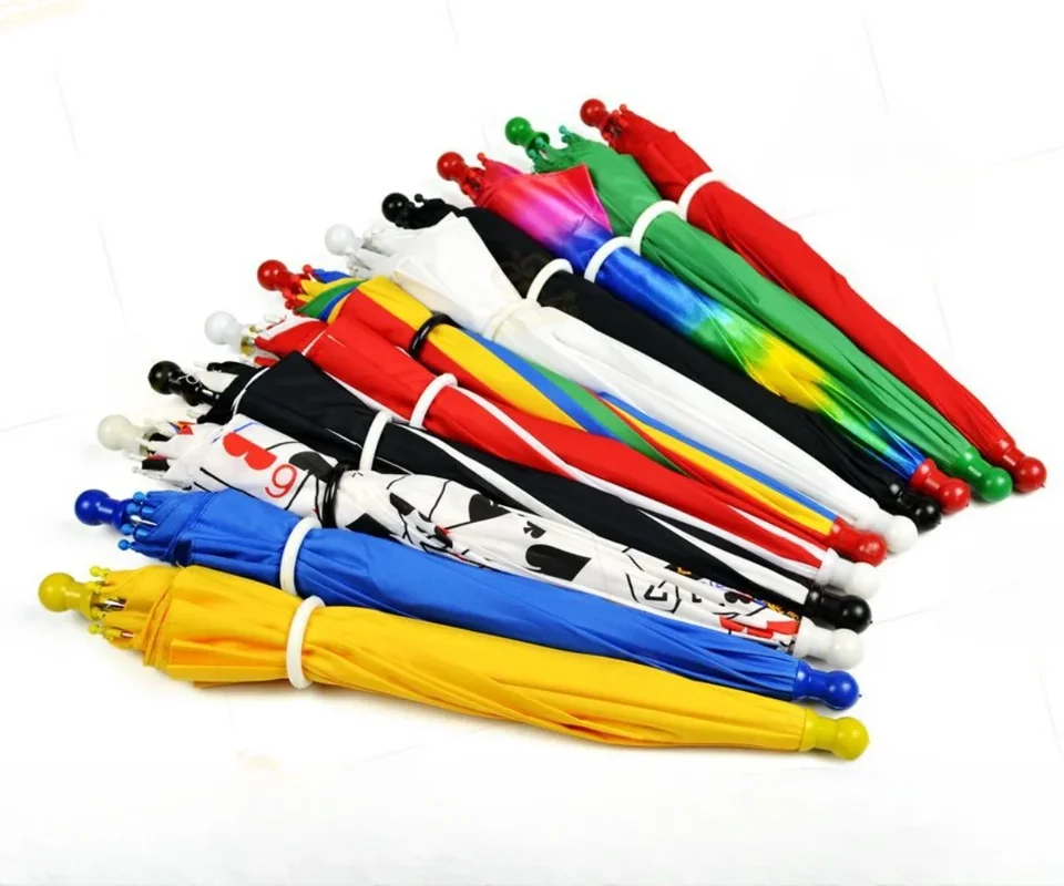 Magic Umbrell Magic Triks (dĺžka 41 cm) Kúzelné zariadenie hodváb do štyroch dáždnikových pódií magia