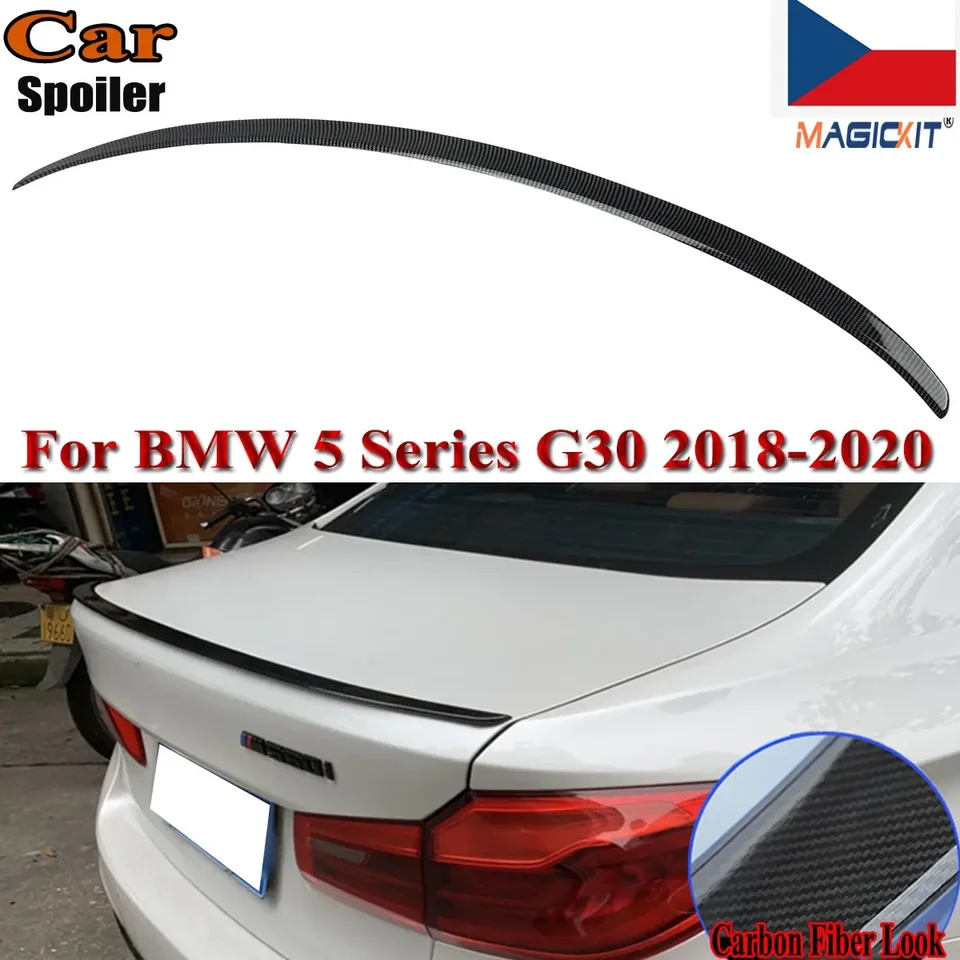 Magickit Carbon Fiber Style Spoiler pre BMW 5 Series G30 G38 a F90 M5 2017-2019