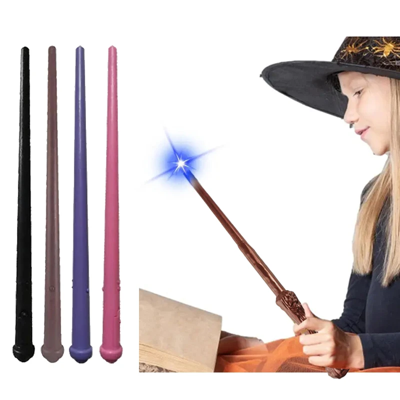 Magické prútiky Žiariace a znejúce hračky plastová čarodejnícka palica hračky hračky Cosplay props skupinové aktivity suvenírs festival darčeky TMZ