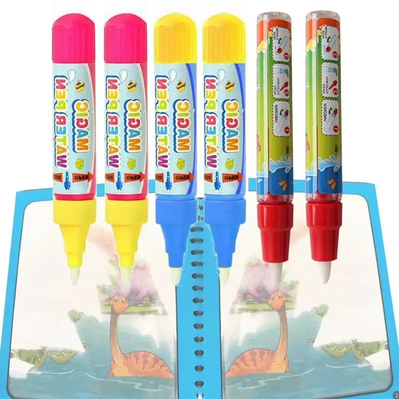 Magické vodné kreslenie pero pero pero maľba voda písanie matk matkou pero pero doodle perá nahradenie nástroja Vzdelávanie hračky pre deti