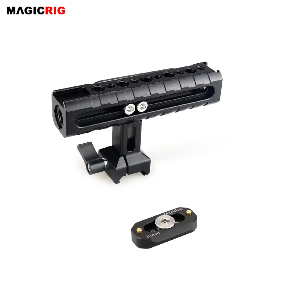 Magicrig rýchle uvoľnenie NATO Rukoväte horná rukoväť s súprava s bezpečnostnou koľajnicou NATO 39 mm pre fotoaparát DSLR, klietka fotoaparátu