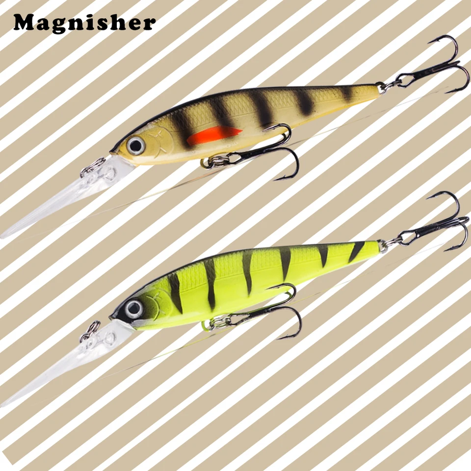 Magisher Deepwater Minnow návnady 11,5 cm 10g plávajúce umelé tvrdé rybolovné návnady