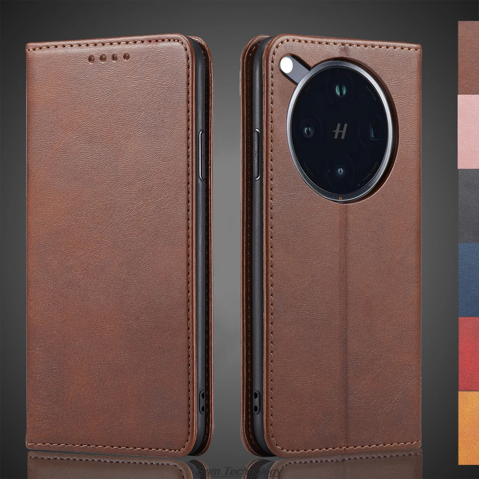 Magnetická atrakcia kožená puzdro pre OPPO Nájdite X8 Pro 6.78 