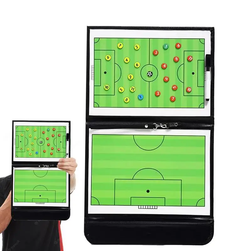 Magnetická futbalová koučovacia doska Skladanie futbalového výcviku s výcvikom s koučovaním koučingu Stratégia koučovania