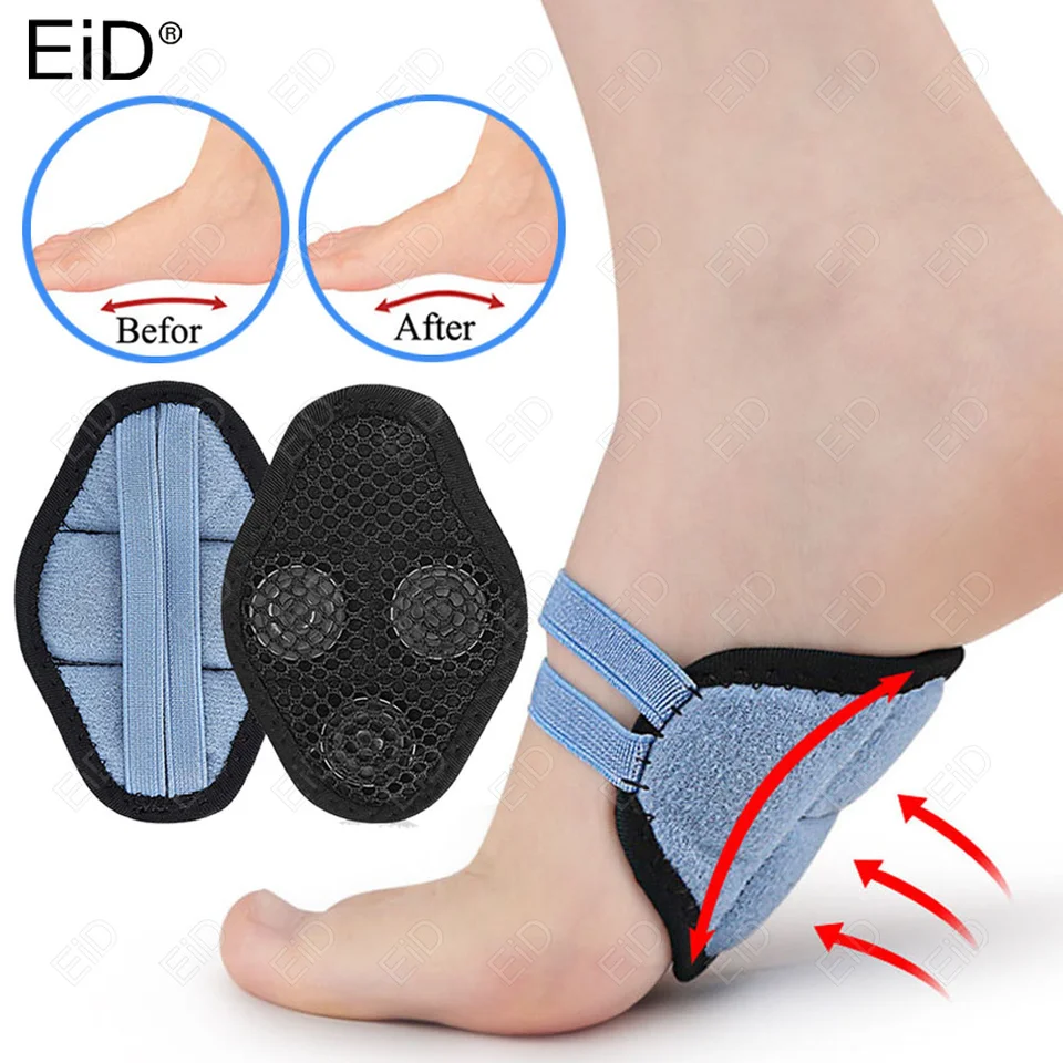Magnetická terapia Plantárna fasciitída zabalenie päty na pätu bolesť rukávu Chráni podložky Foot Arch