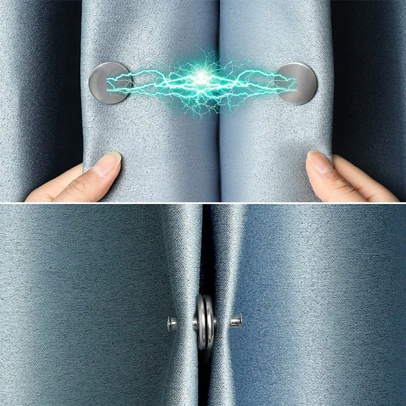 Magnetická záclona Domáce príslušenstvo Domáce príslušenstvo bez nechty Závesná prúvka a trubica odnímateľné okenné záclony Dekorácie pre spálňu