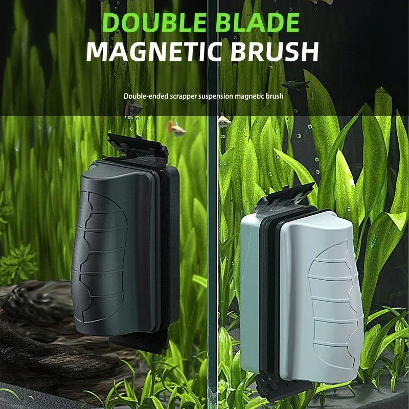 Magnetické akváriové ryby Tank Tank Brushes sklenené okenné riasy Čistiaci čistiaci prostriedok Aquascaping Nástroje Čistiaci nástroj Acuarios Accesorios