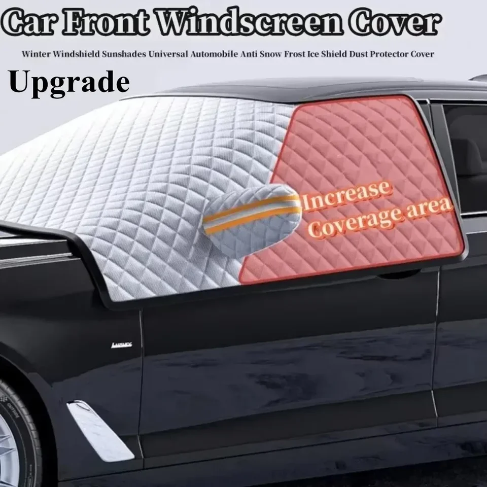 Magnetické auto predné čelné sklo Automobil Sunshade Snow Cover Car Auto čelné sklo ľadový mraz slnečný tieň Ochran sa vodotesný