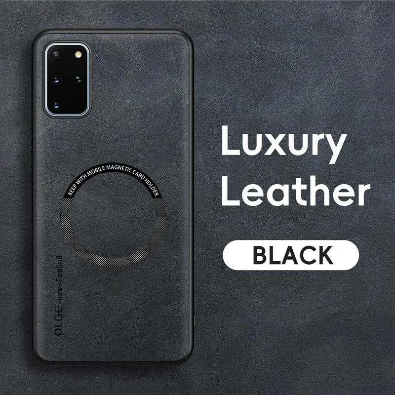 Magnetické retro kožené puzdro pre Samsung Galaxy S20 Plus Ultra S20Plus S20ultra Wireless Cover Puzdro