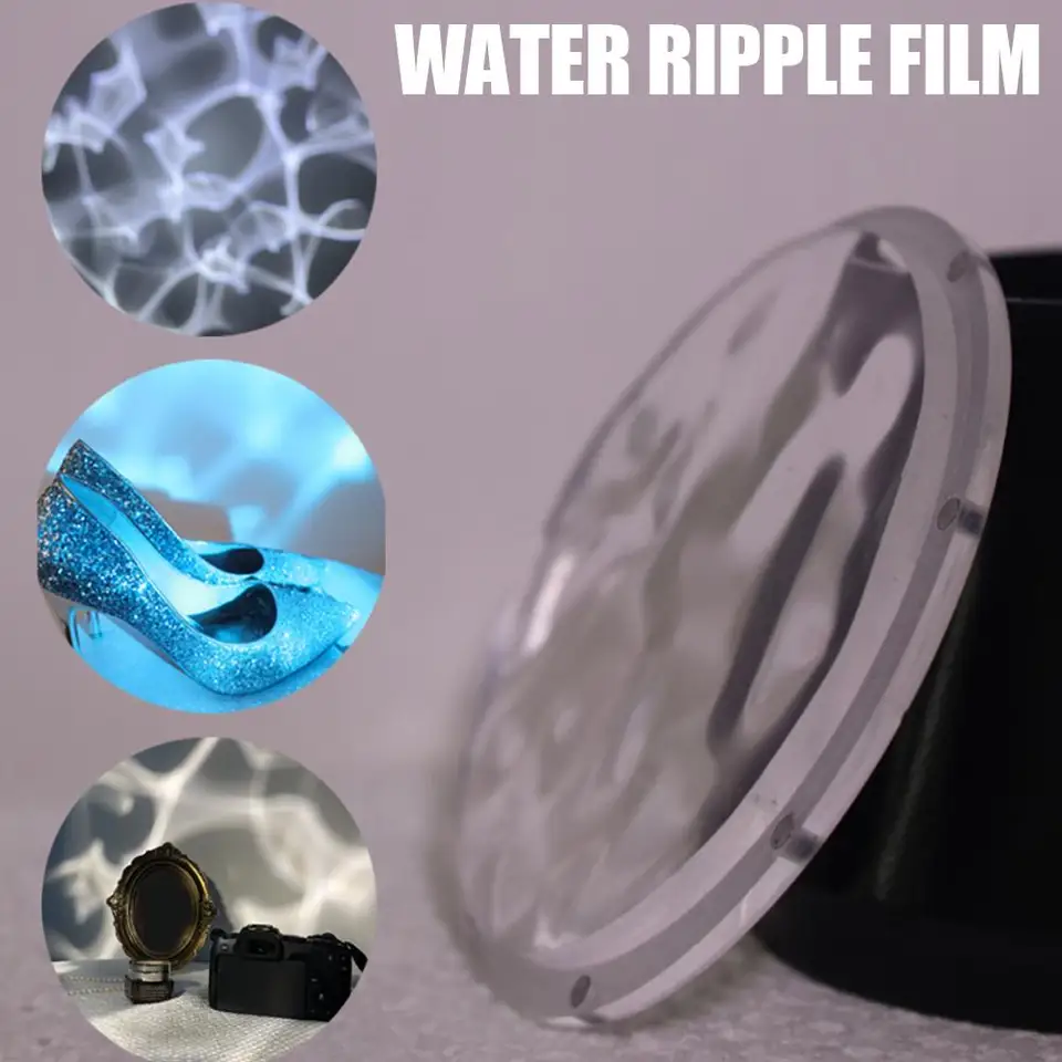 Magnetické vodné zvlnenie zobrazovací film Photografia Fľablá atmosféra Svetlo Svadba Fotografie Nástroje voda RIP Y4P5