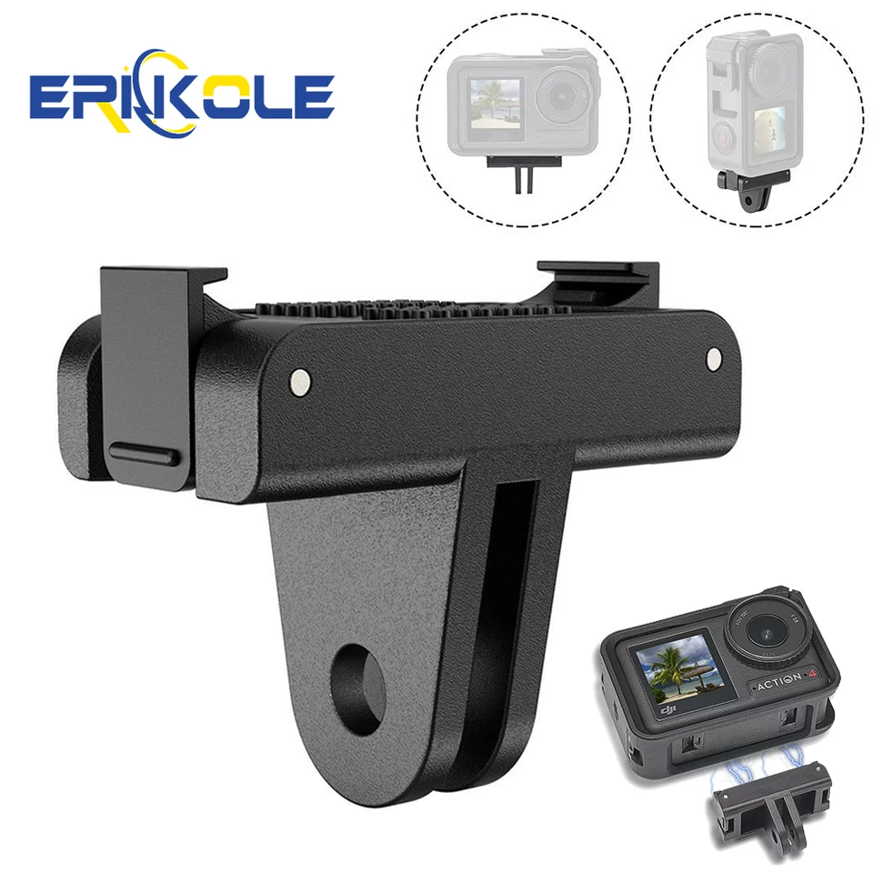MAGNETICKÝ ADAPTER MYOBO MONT DJI Action 5 Pro Rýchle uvoľnenie BASE ZÁKLADNÁ KVAJOSTI PRE DJI OSMO Action 3 4 5 Pro Adsessories