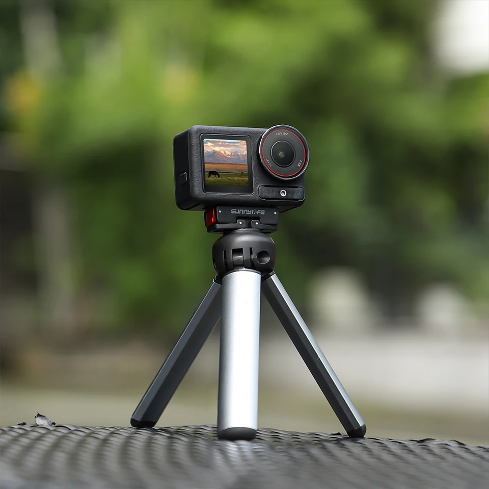 Magnetický adaptér s dvoma pazúrmi s 1/4 palcovými skrutkovými otvormi rýchle uvoľňovanie držiaka predlžovacieho držiaka pre Action DJI Osmo Action 5 Pro/4/3/2 fotoaparát