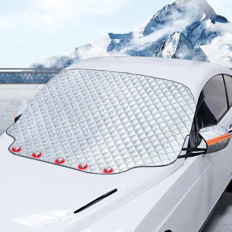 Magnetický automobil Snehový ľad Ochranné okno Čelné sklo Slnko predné zadné zadné sklo kryt