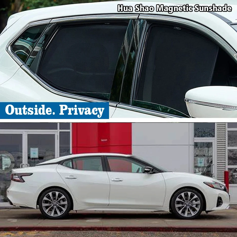 Magnetický automobil Sunshade Shield Front Frame čelného skla Sun Sahde Accessories for Nissan Maxima 2016 - 2023 2017 2018 2019 2020 2021