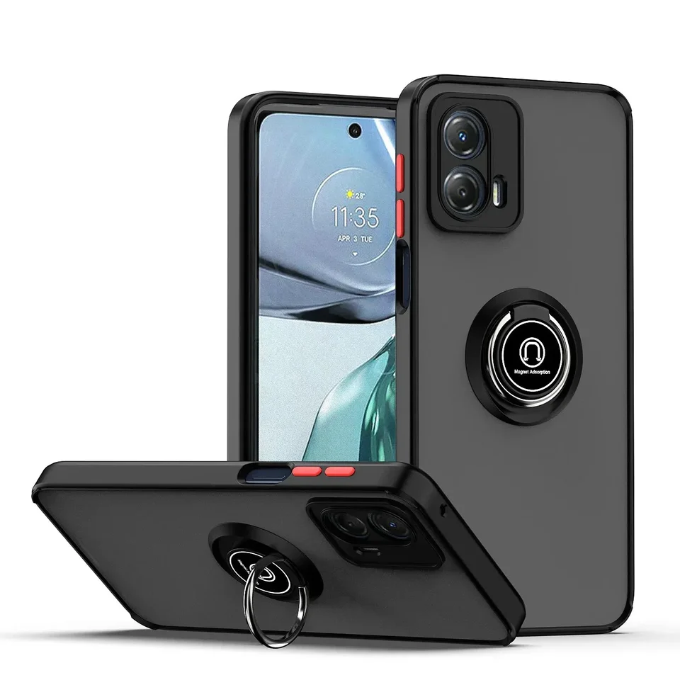 Magnetický kovový držiak na držiak na telefón pre Motorola Moto G Stylus 5G Edge 30 40 NEO Plus 2023 E13 G14 G54 G84 Zadný kryt