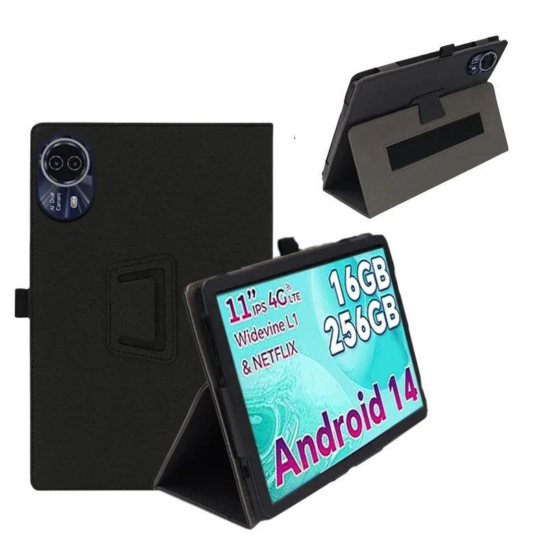Magnetický kryt pre prípad ODEA S11 puzdro 13 palcov tableta PC PU PU kožené folio Stand Funda pre prípad prevencie pádu ODEA S11 2024