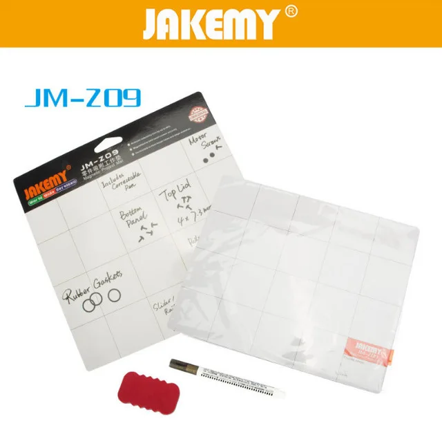 Magnetický projekt Mat Screw Work Pad s značkovým perom gumou pre mobilný mobilný telefón Nástroje na opravu tabletu na mobilný telefón doska doska doska