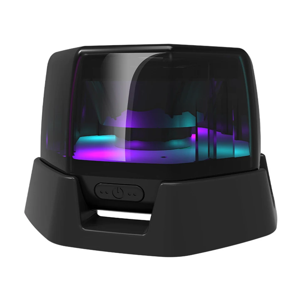 Magnetický reproduktor kompatibilný s Magnetic Bluetooth RGB Light Bluetooth kompatibilný 5.3 Malé bezdrôtové reproduktory Mini reproduktory pre Android iPhone