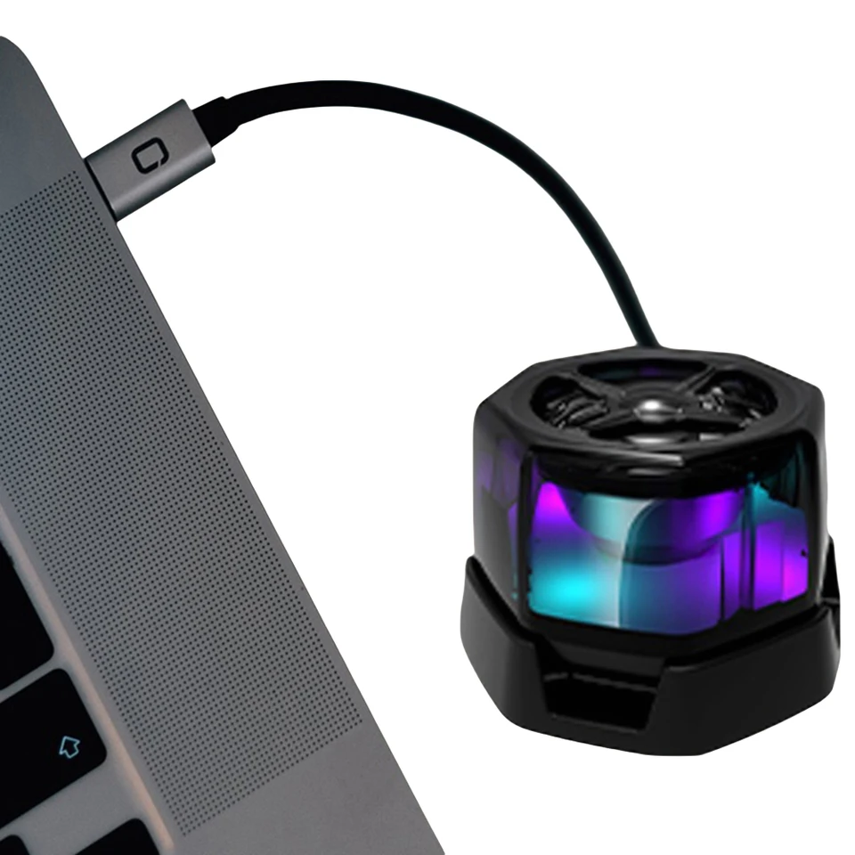 Magnetický reproduktor kompatibilný s Magnetic Bluetooth RGB Light Bluetooth kompatibilný 5.3 Malé bezdrôtové reproduktory Mini reproduktory pre Android iPhone