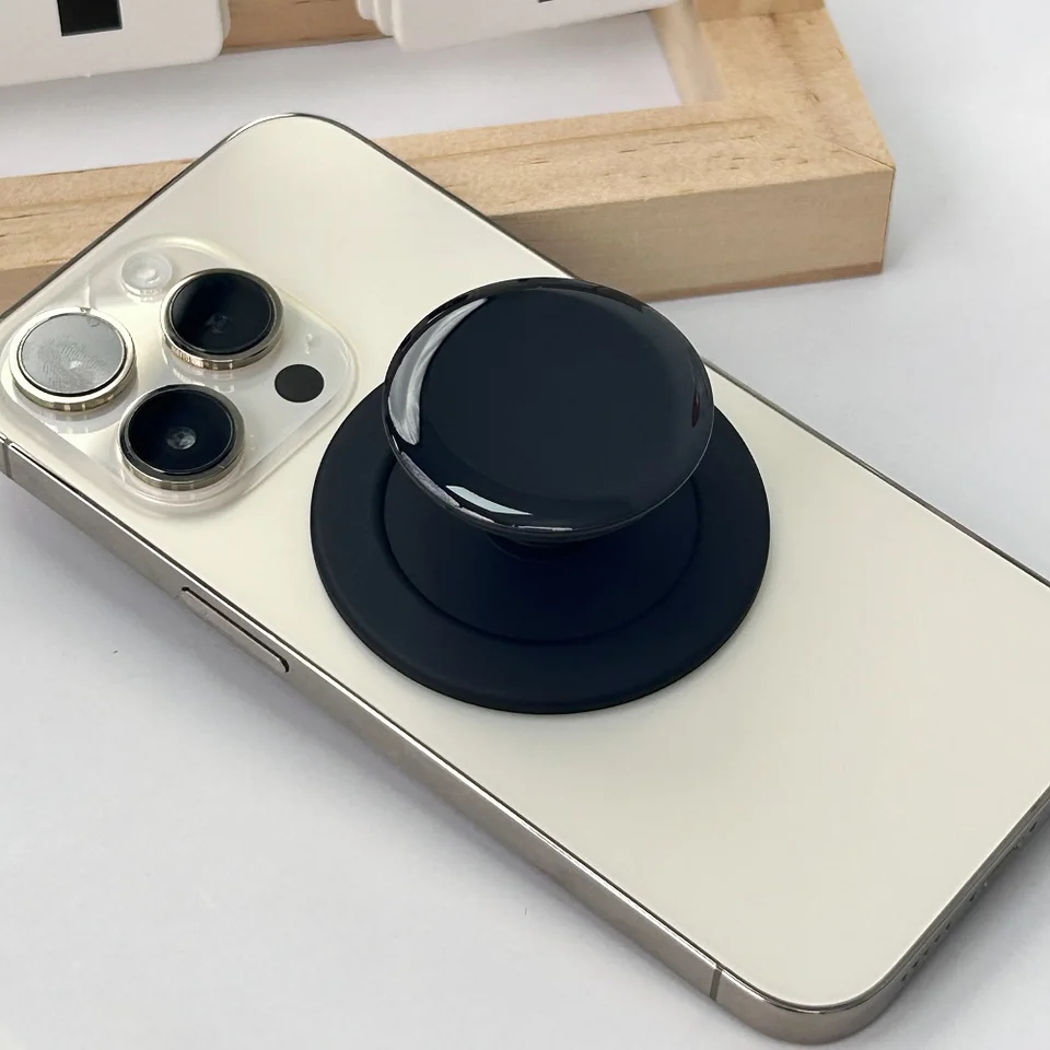 Magnetický skladací mobilný telefón Držiak na držiak na držiak na držiak soketu Socket podporuje Magsafe pre iPhone Samsung Mac Safe Ring Ring Finger Expanding Stand