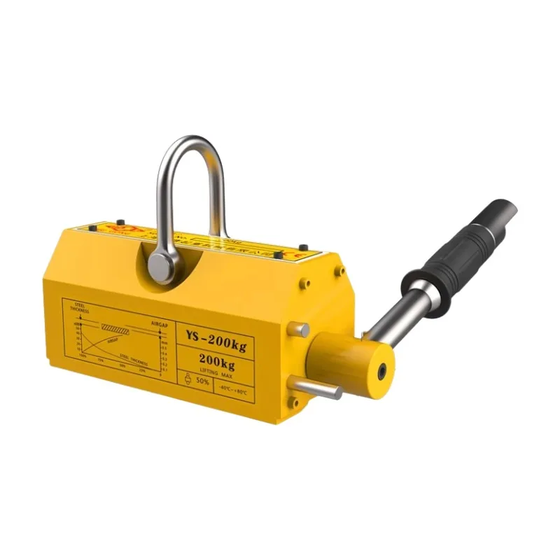 Magnetický výťah permanentný magnet zdvíhací priemyselný príslušenský pohár Magnet Zdvih 600 kg400kg1 ton 2 tony t