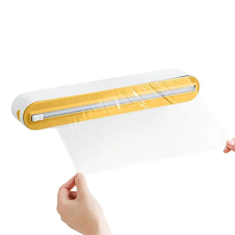 Magnetický zábal Dispenzér magnetického hliníkovej fólie Organizátor Cin Hliníková fólia Dispenzer s nožom na rezanie PP Wrap