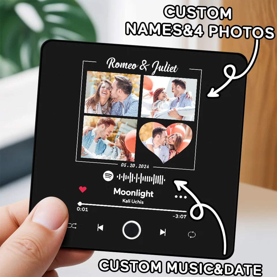 Magnety na vlastnú hudobnú chladničku, hudobné chladničky Magnety s fotografiou, výročie Valentínske dary pre priateľku 3.0