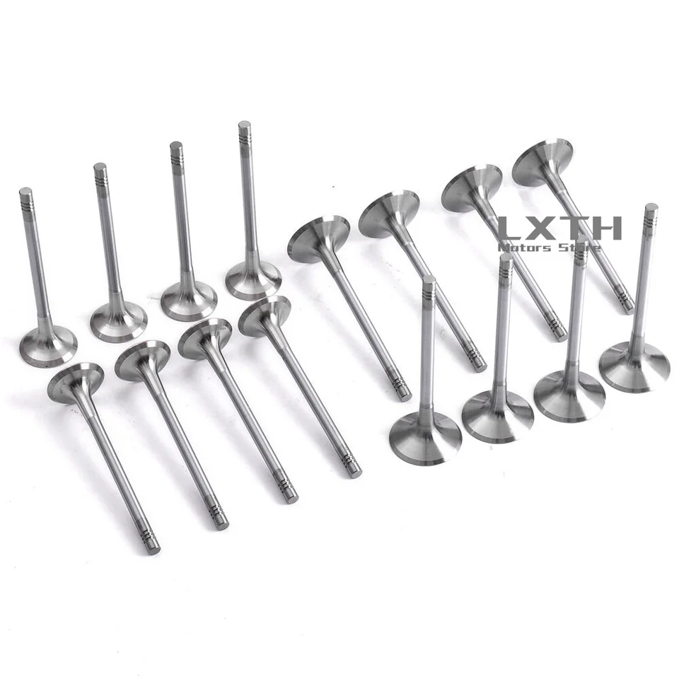 MAHLE 6MM Príjmové výfukové ventily Set A06D109601M A06D109611H pre Audi A4 A5 VW Gli GTI Tiguan Passat 2.0T