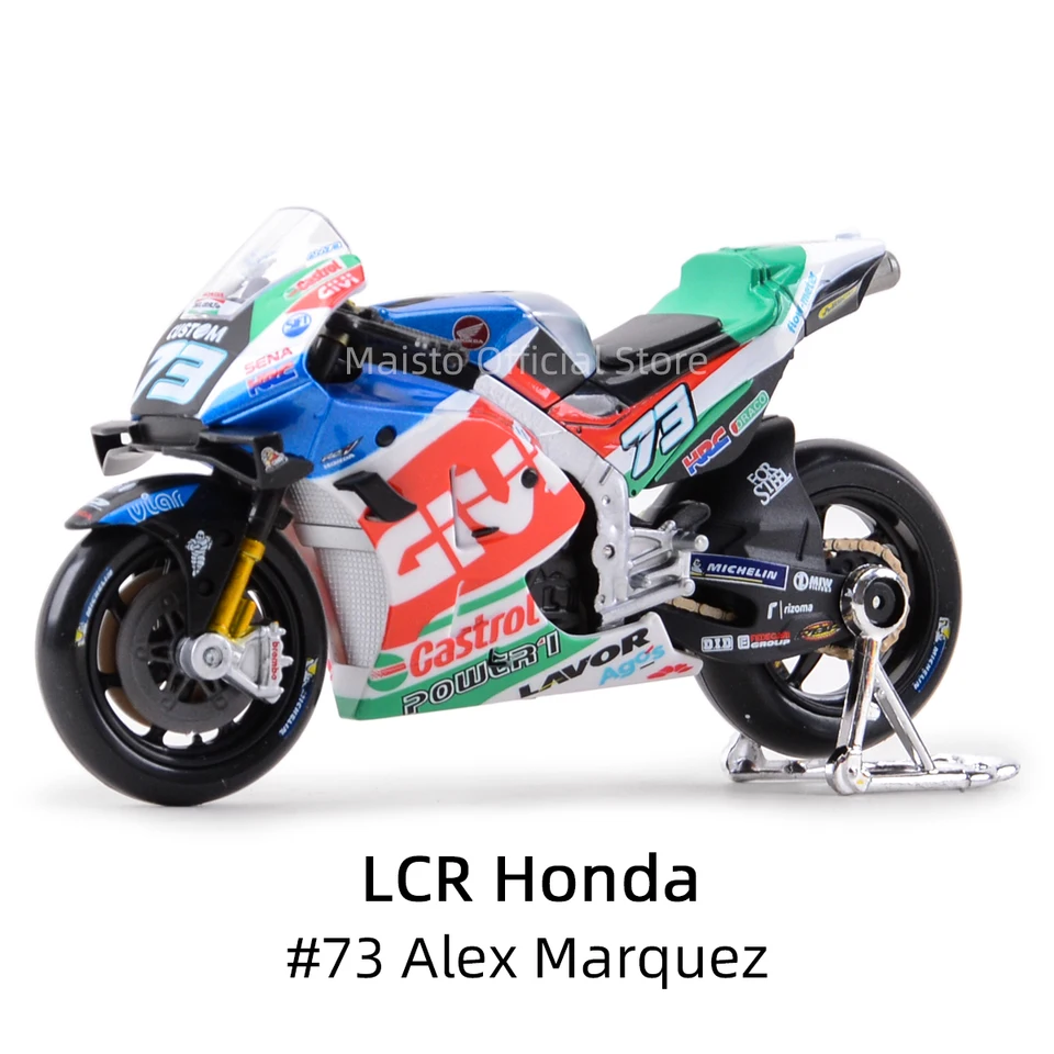 Maisto 1:18 2021 GP Racing Lcr Honda Die Cast Vozidlá zberateľné hračky pre motocykle